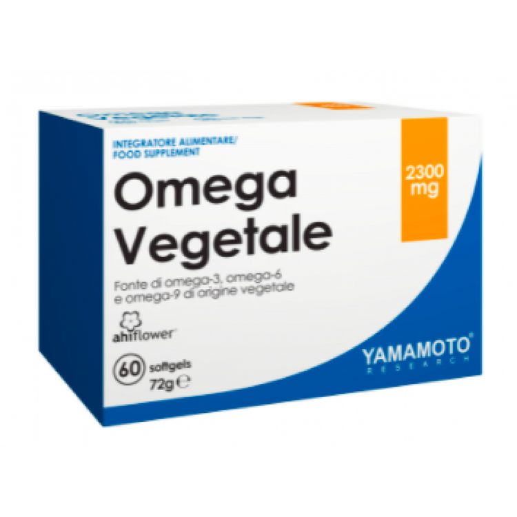 Омега-3 рослинного походження Yamamoto Nutrition Omega Vegetale 60 капсул