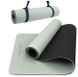 Двошаровий килимок для фітнесу та йоги нековзний 6 мм
