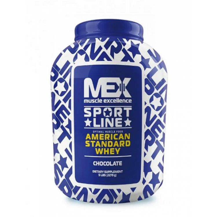 Протеїн сироватковий MEX Nutrition American Standard Whey Шоколад 2270 г