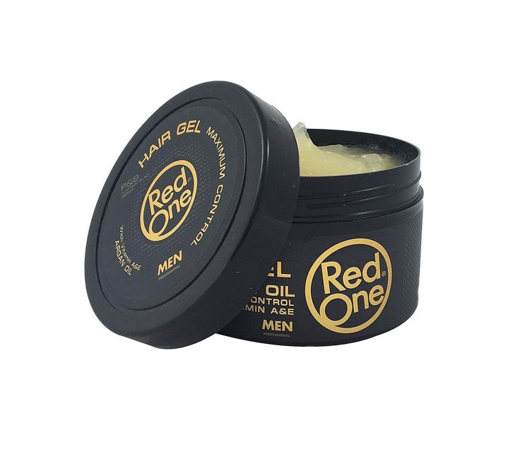 Гель стайлинг для укладки волос RedOne Gold с аргановым маслом эластичной фиксации 450 мл