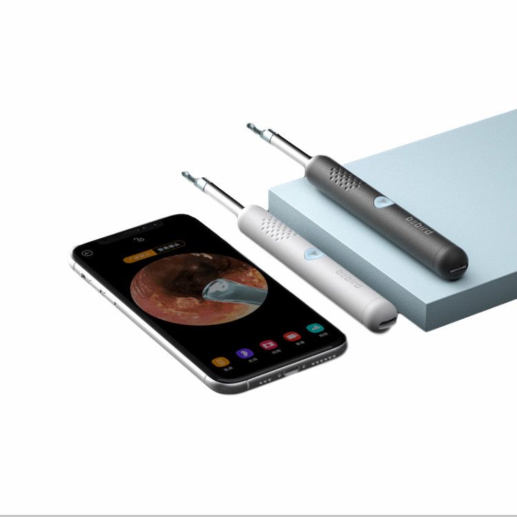 Прибор для чистки ушей Bebird visual R1 Белый с камерой эндоскоп