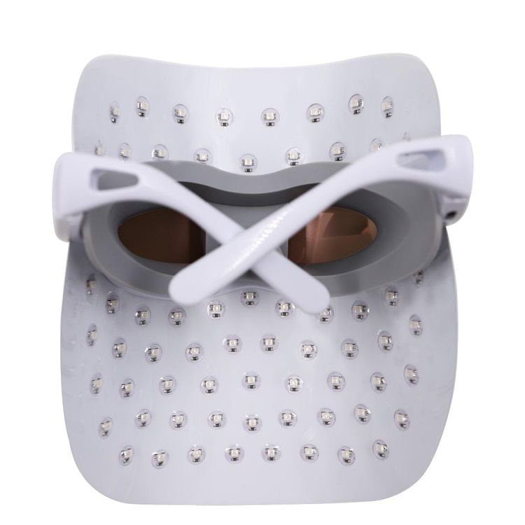 Светодиодная LED маска для фотодинамической терапии 3 цвета