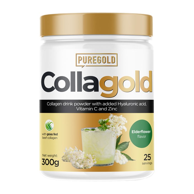 Коллагеновый порошок Pure Gold CollaGold Бузина 300 г