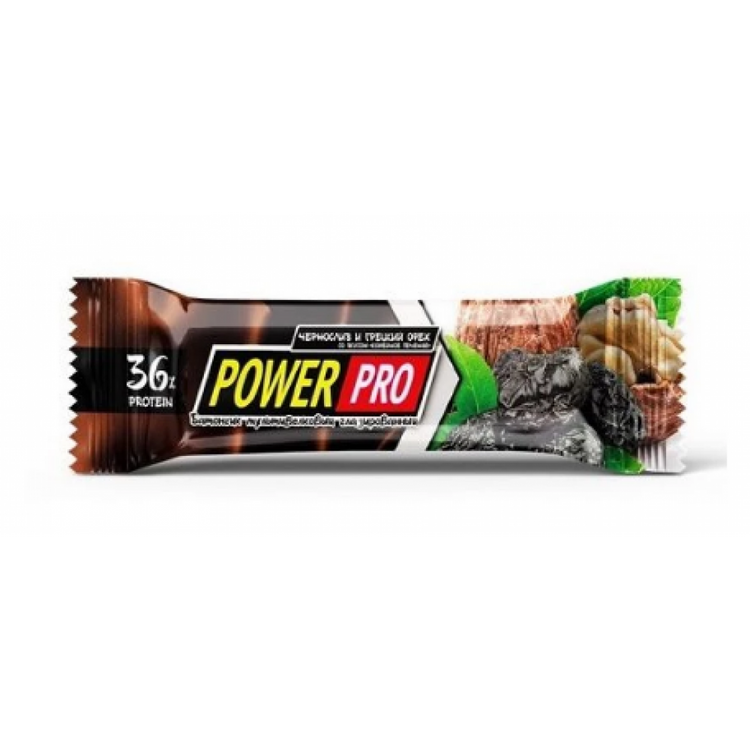 Протеїновий батончик Power Pro Nutella 36% Горіх 20x60 г