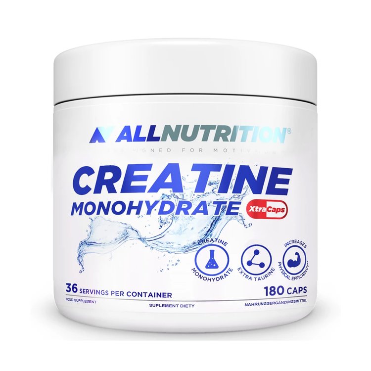 Креатин моногидрат Allnutrition Creatine Monohydrate 180 капсул