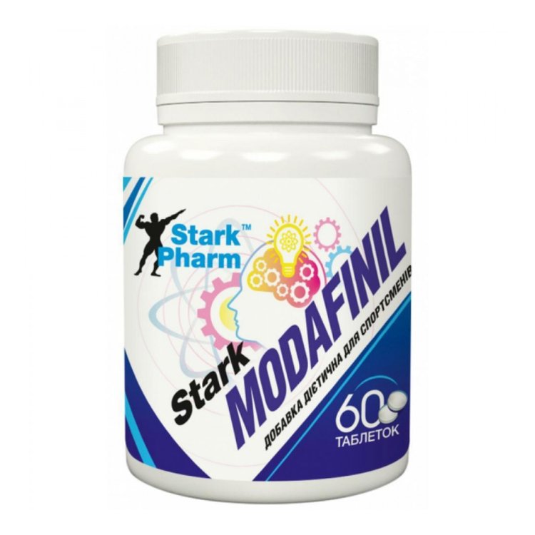 Модафініл Stark Pharm Modafinil 100 мг 60 капсул