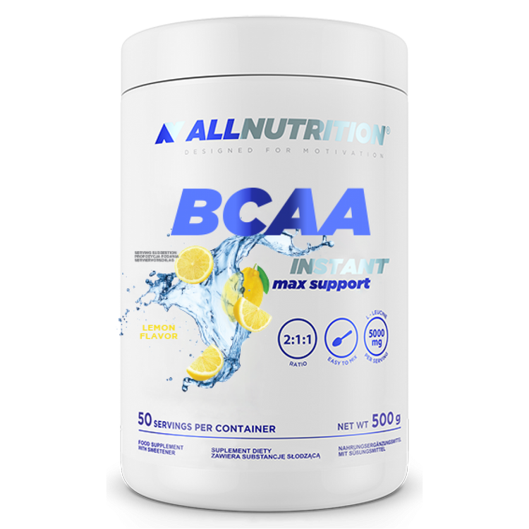 Амінокислота Allnutrition BCAA Max Support Instant Лимон 500 г