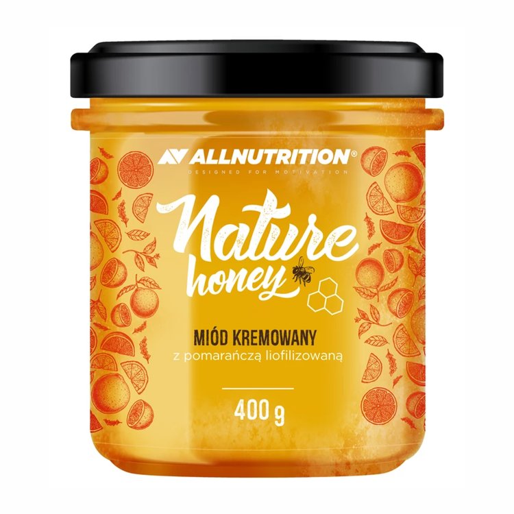 Натуральний крем-мед Allnutrition Nature Honey Апельсин 400 г