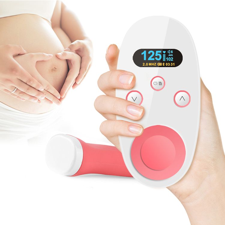 Фетальный допплер ультразвуковой детектор сердцебиения для беременных 2