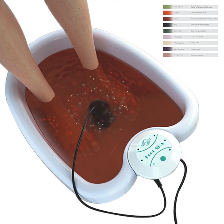 Аппарат для ионного очищения организма ванна для ног 3