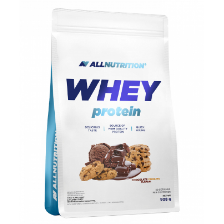 Протеин сывороточный концентрат Allnutrition Whey Protein Латте-Шоколад 900 г