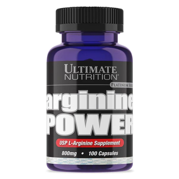 L-Аргинин Ultimate Nutrition Arginine Power 800 мг 100 капсул