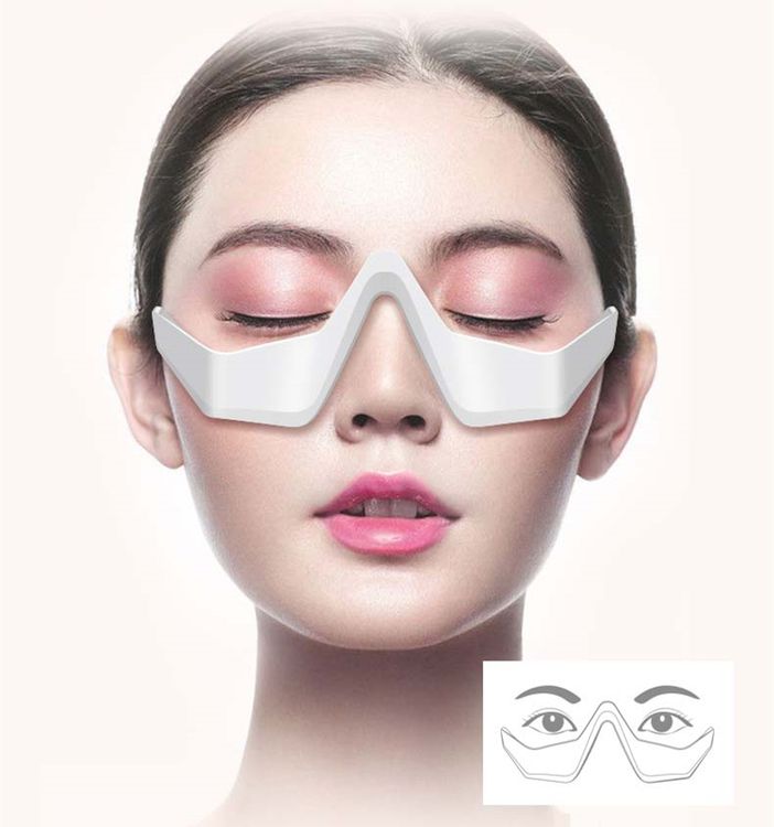 Масажер для очей з функцією LED-терапії