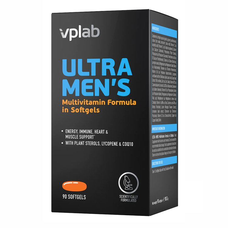 Мультивітамін для чоловіків VPLab Men's Multivitamin 90 капсул