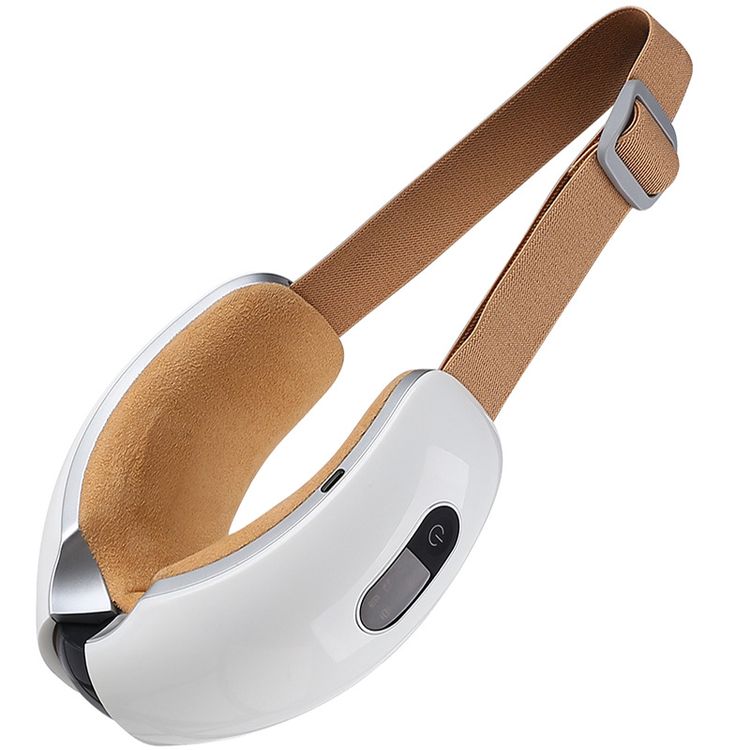 Вібраційні окуляри масажер для очей з таймером та аудіотерапією