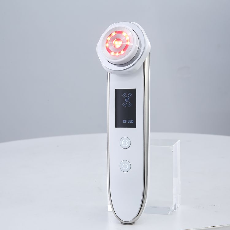 Масажер для обличчя з функціями RF EMS COOL ION+- та LED-терапії