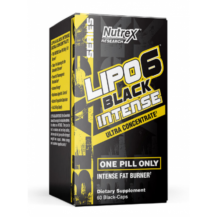 Жиросжигатель Nutrex Lipo 6 Black Intense 60 капсул