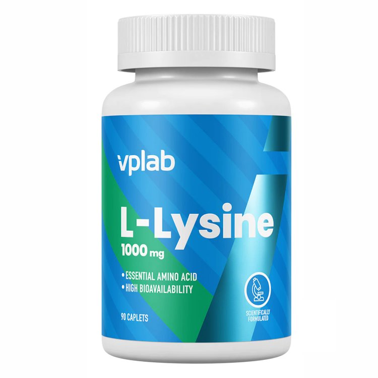 Амінокислота L-лізин VPLab L-Lysine 90 капсул