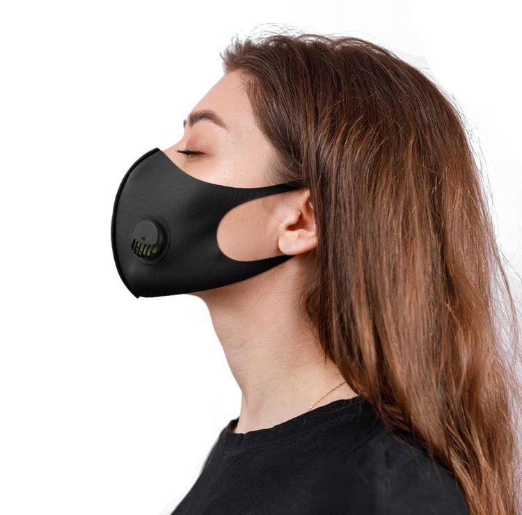 Защитная маска для лица Fashion Черная 9