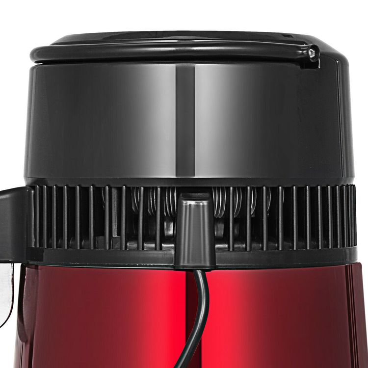 Дистиллятор для очистки воды AISI 304 Красный из нержавеющей стали 4 л 2