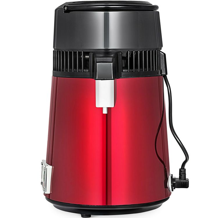 Дистиллятор для очистки воды AISI 304 Красный из нержавеющей стали 4 л 7