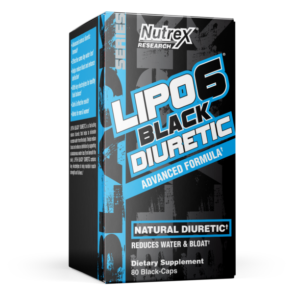 Жироспалювач Nutrex Lipo-6 Black Diuretic 80 таблеток