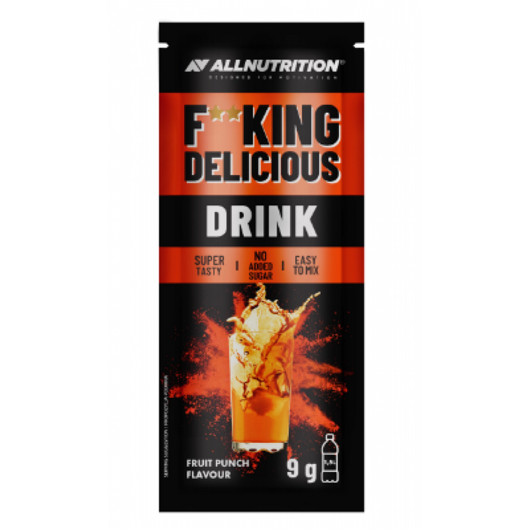 Безкалорійний напій Allnutrition Fitking Delicious Drink Фруктовий пунш 9 г