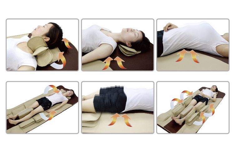 Повітряно-компресійний масажний матрац Шіацу з 33 подушками