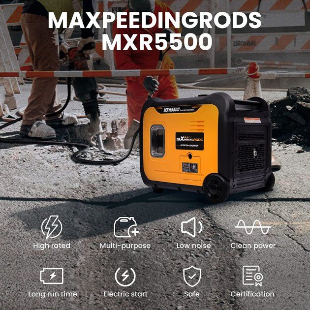 Інверторний бензиновий генератор maXpeedingRODS MXR 5500 (5,5 Квт)