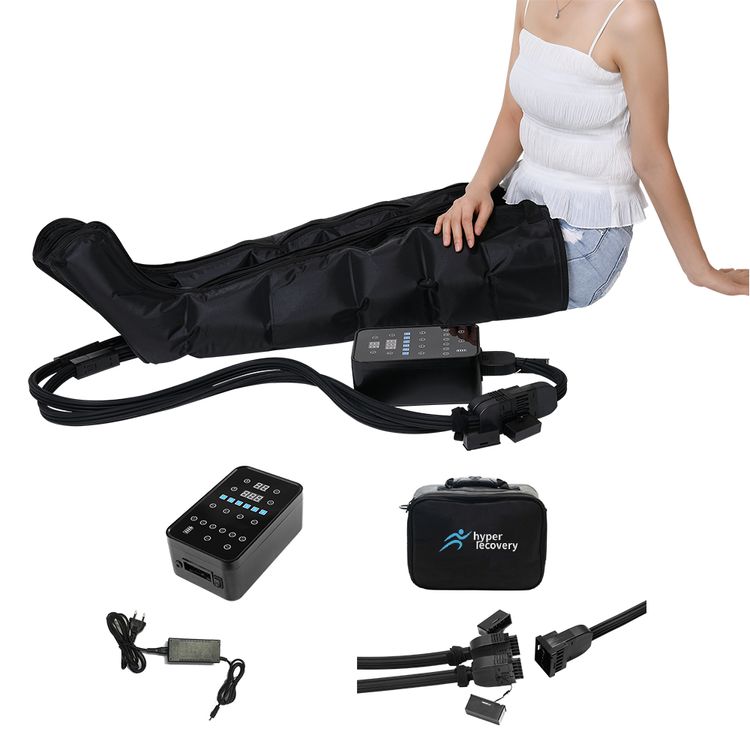 Воздушно-компрессионный массажер для ног Hyper для прессотерапии и лимфодренажа