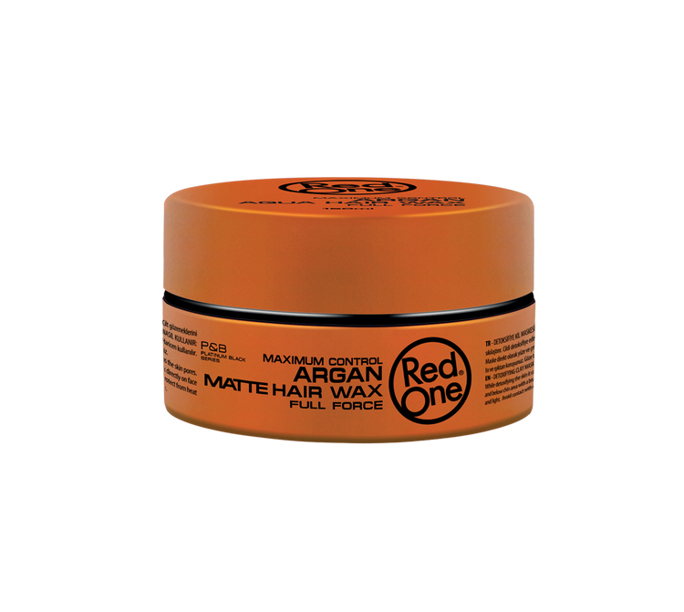 Матовый воск для волос RedOne с аргановым маслом сильной фиксации 150 мл