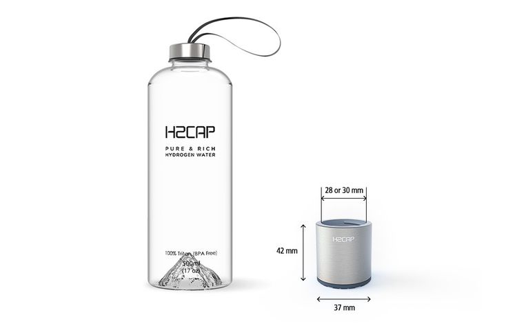 Генератор водородной воды H2CAP Plus Silver ОВП -500 mV 5