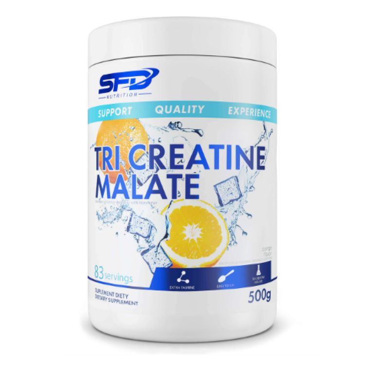 Креатин малат SFD Nutrition TRI Creatine Malate Лимон 500 г