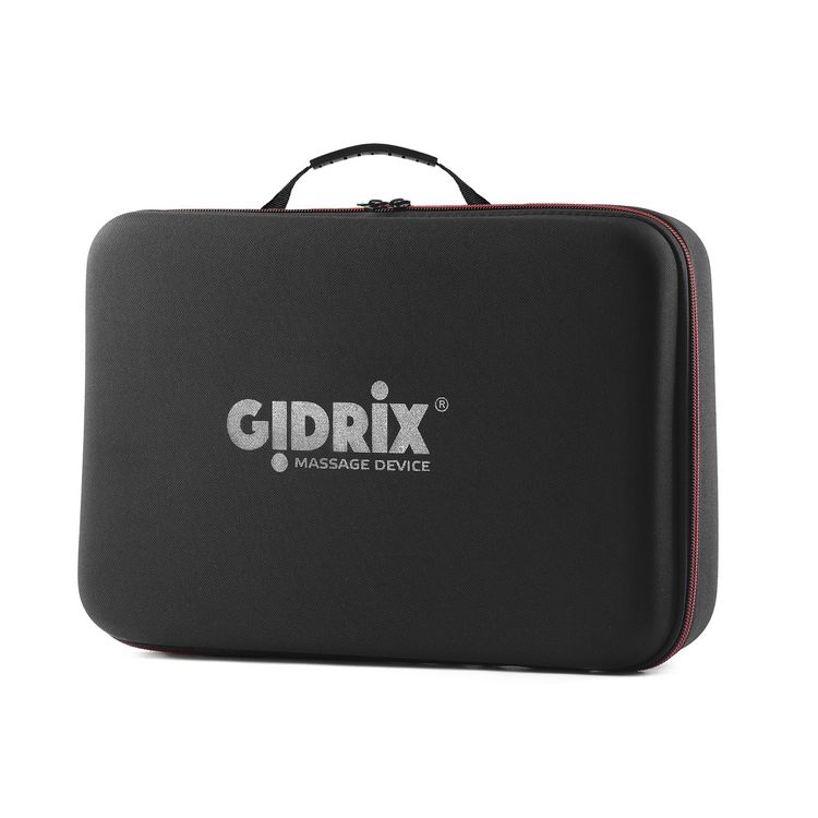 Перкуссионный массажер для тела Gidrix Pro Красный 10