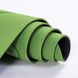 Двухслойный коврик для фитнеса и йоги Зеленый нескользящий 6 мм